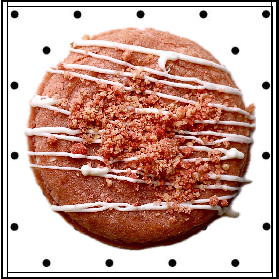 Strawberry Crumble Cookie